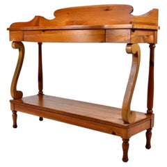 Lane Museum of American Folk Art, consolle in pino, riproduzione autentica