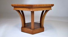 Mid-Century Modern Side Table by Tomlinson, Pecan & Mahogany, 1960s