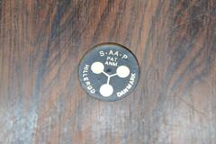 Magnetisches Schreibtischzubehör aus Rosenholz von Hillerod-Denmark