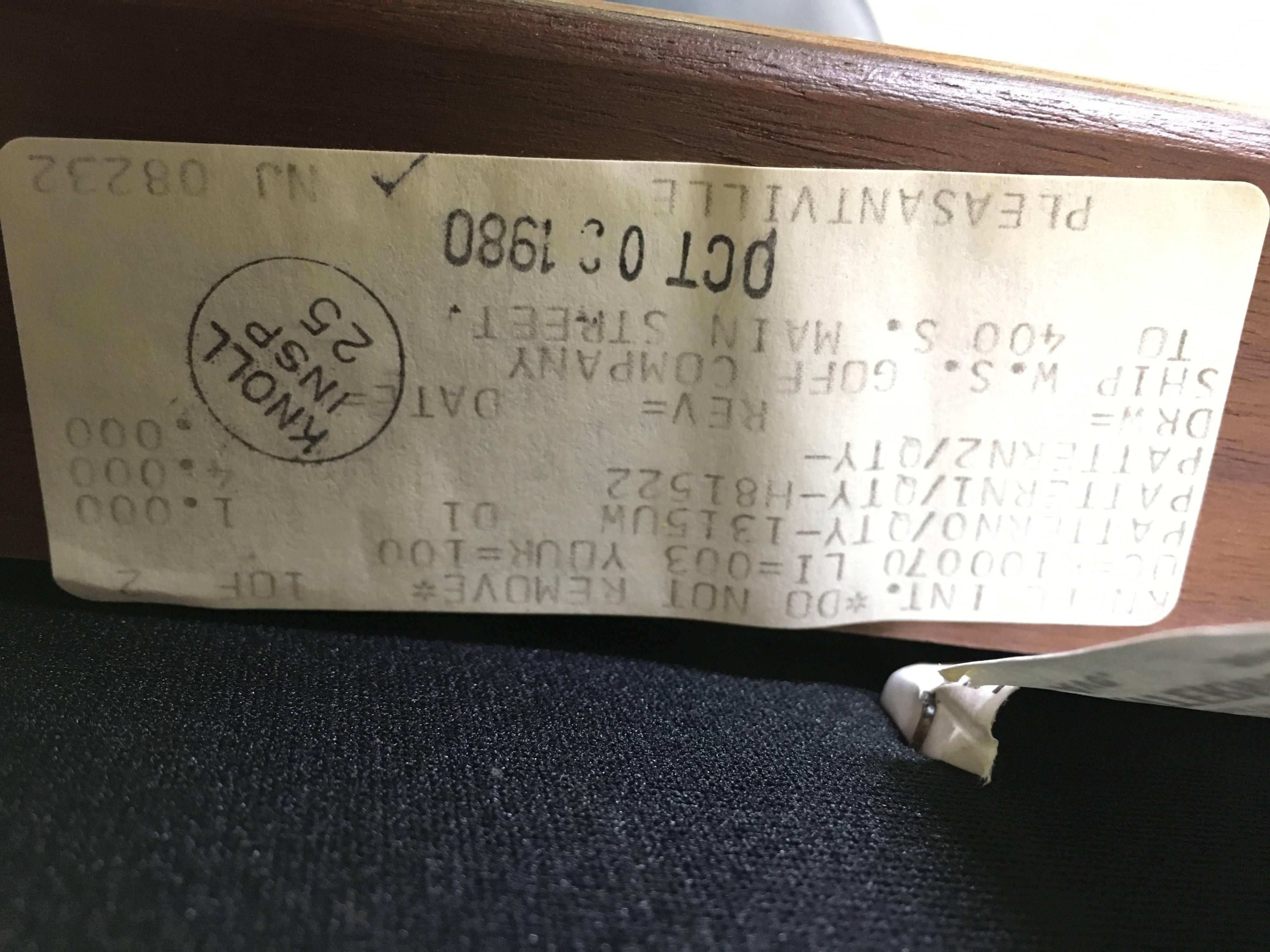 bill stephens knoll chair