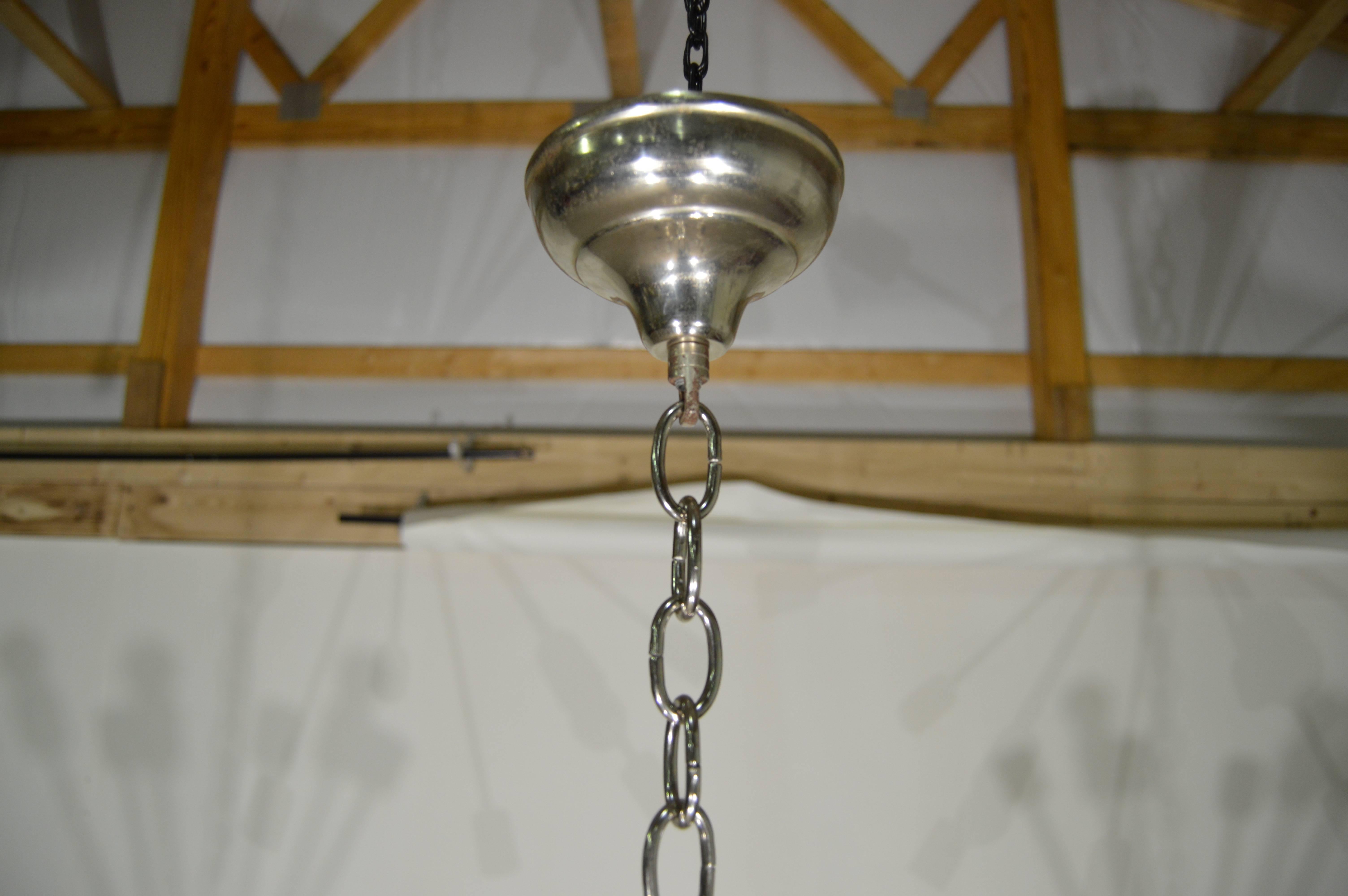 Large Mid-Century Chrome Sputnik Chandelier, 1960s, Italy In Good Condition In Southampton, NJ