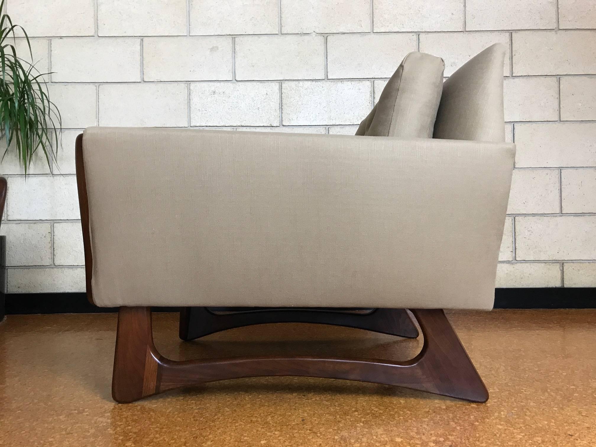 Mid-Century Modern Adrian Pearsall Gondola Sofa and Lounge Chair-Craft Associates