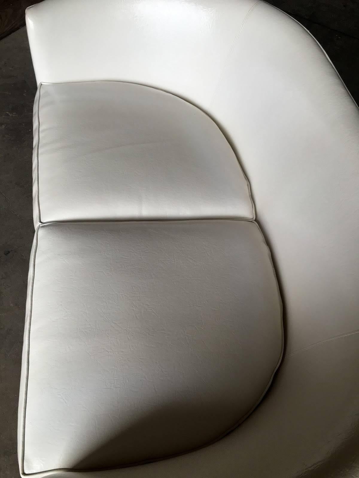 Milo Baughman Style Cantilever Sofas or Loveseats 1