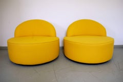 Vladimir Kagan Lounge Chairs for Roche Bobois