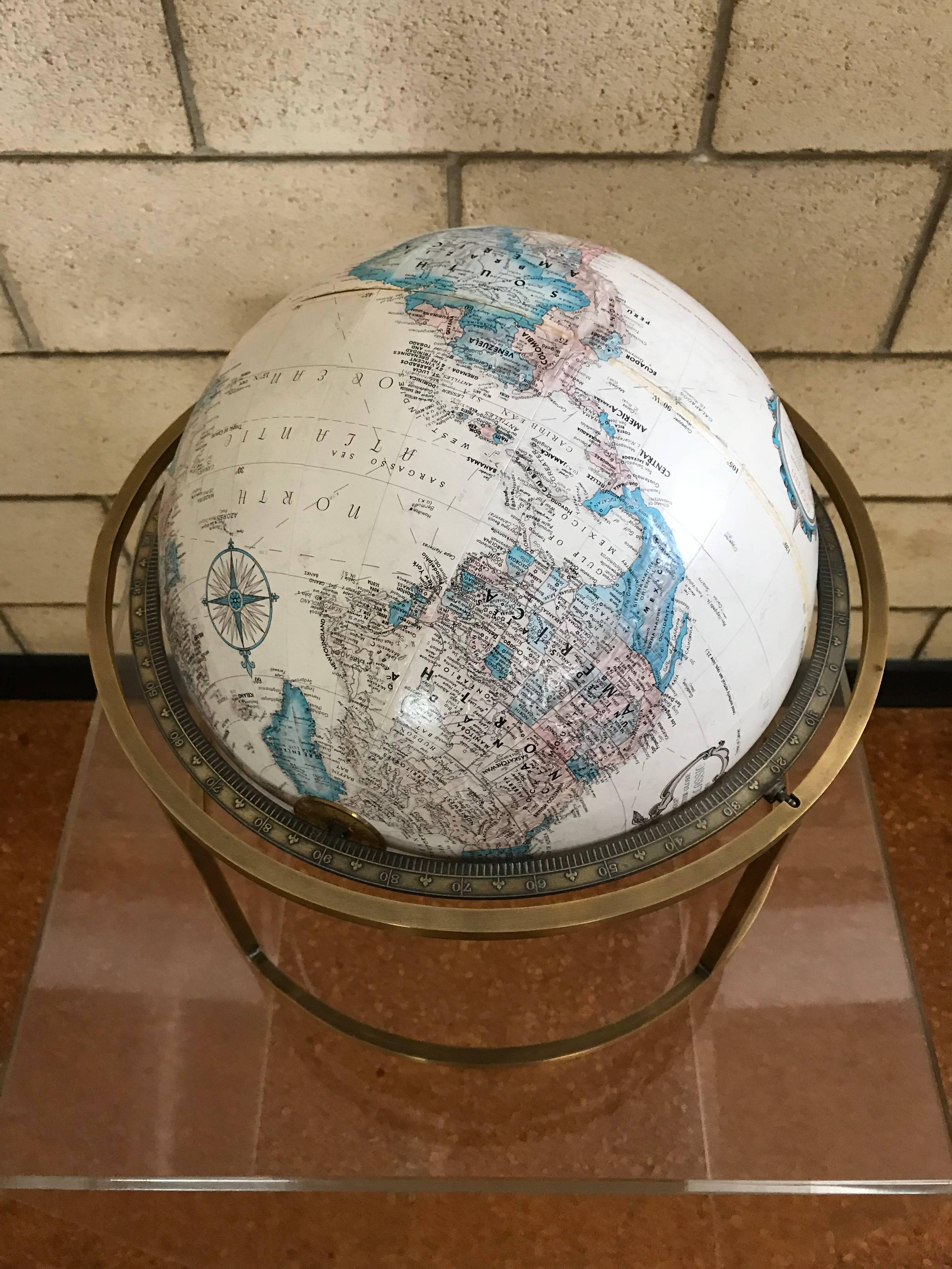 modern desk globe