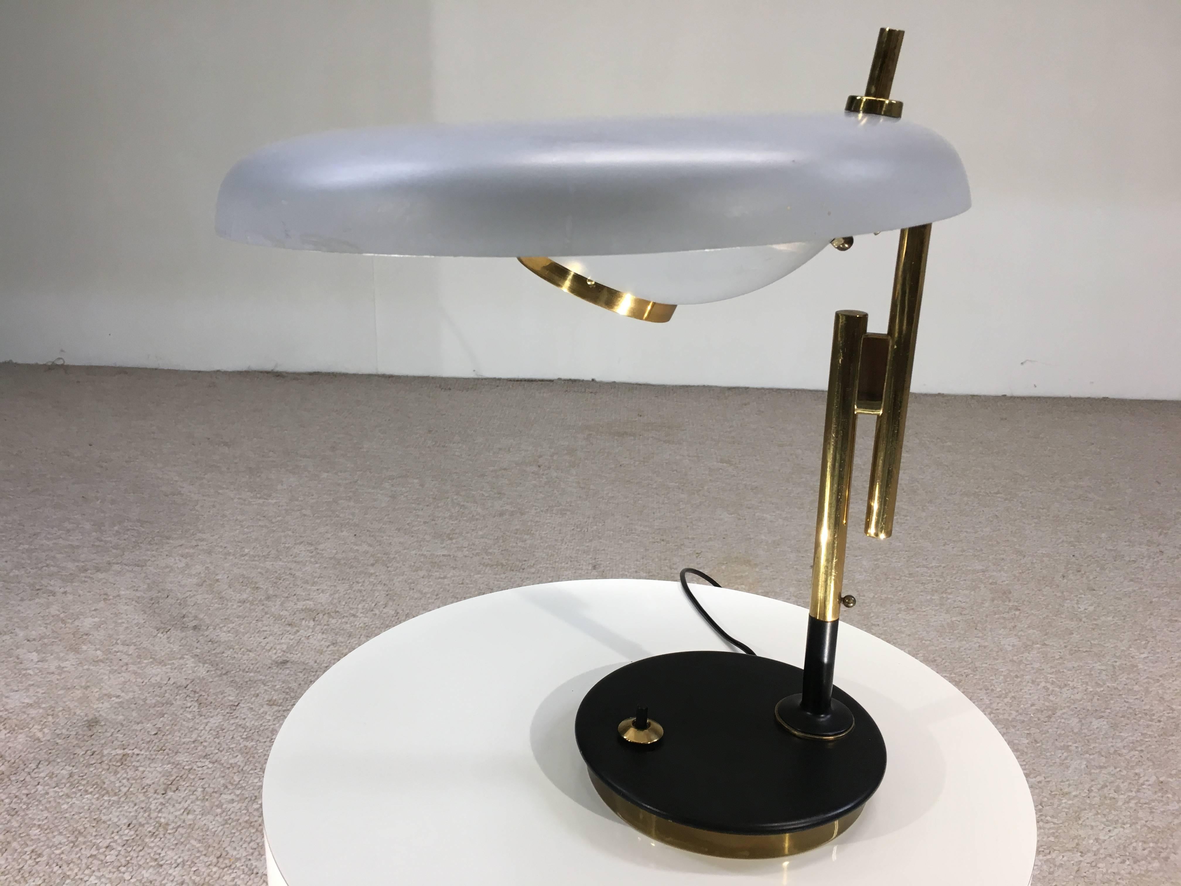 Mid-20th Century Oscar Torlasco for Lumi Magnification Lamp, Italy, 1950s