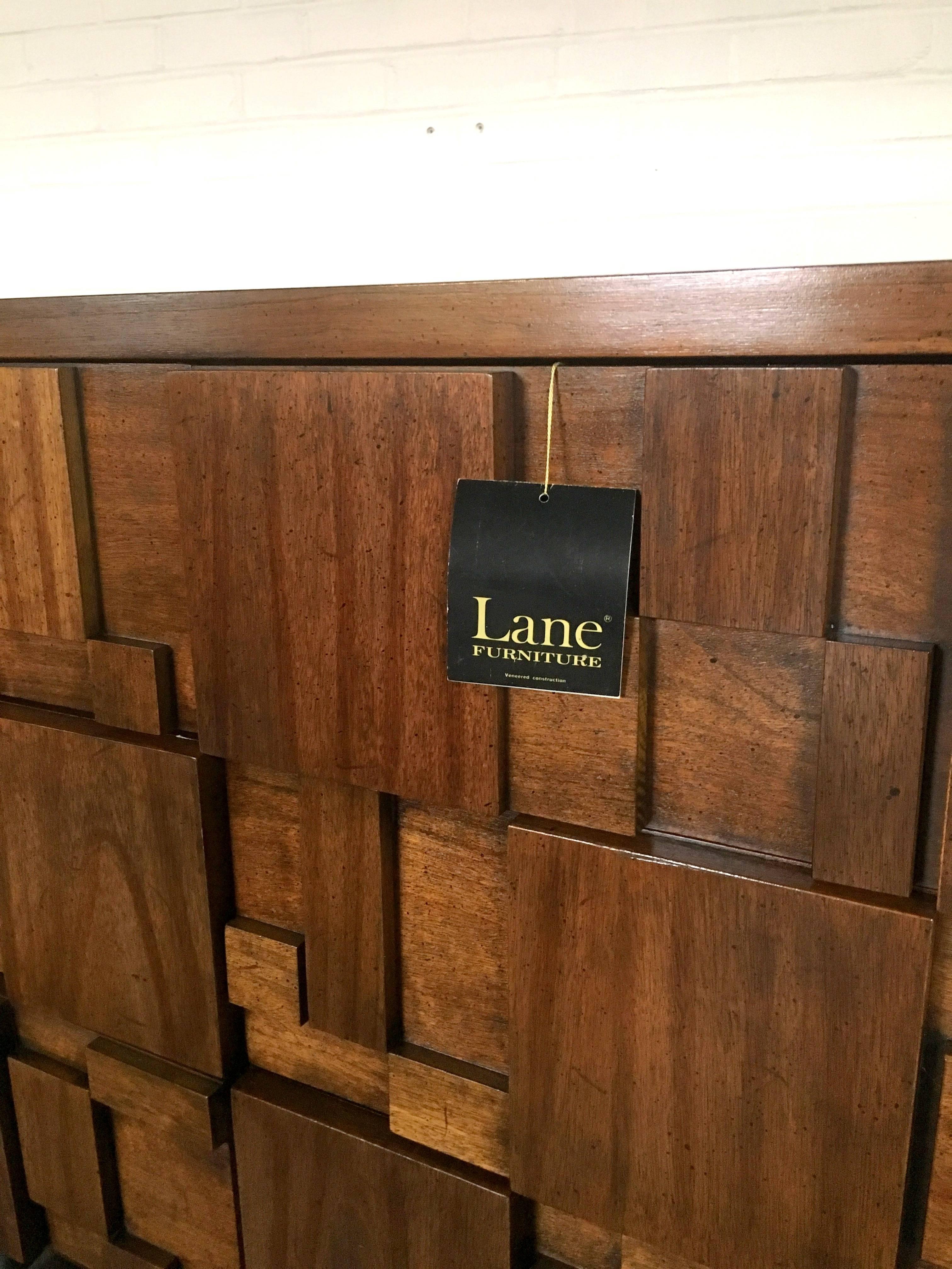 Restored Brutalist dresser in the manner of Paul Evans.
This piece has been restored to its original condition and gleams beautifully.
The surface, sides and front are now flawless minus one older 1