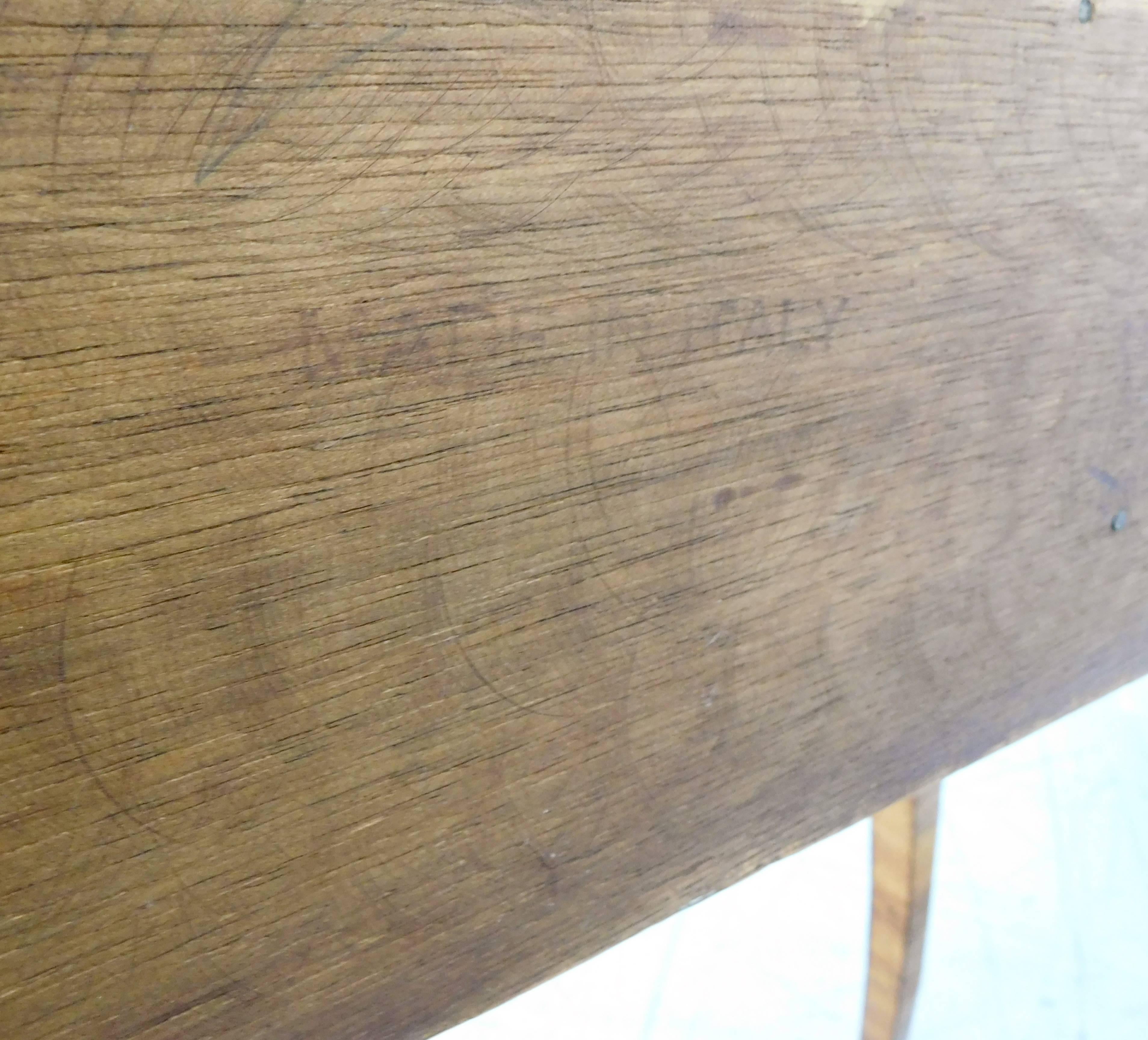 Mid-20th Century Italian Walnut Oyster Burl Bombe Console Table, 1950s