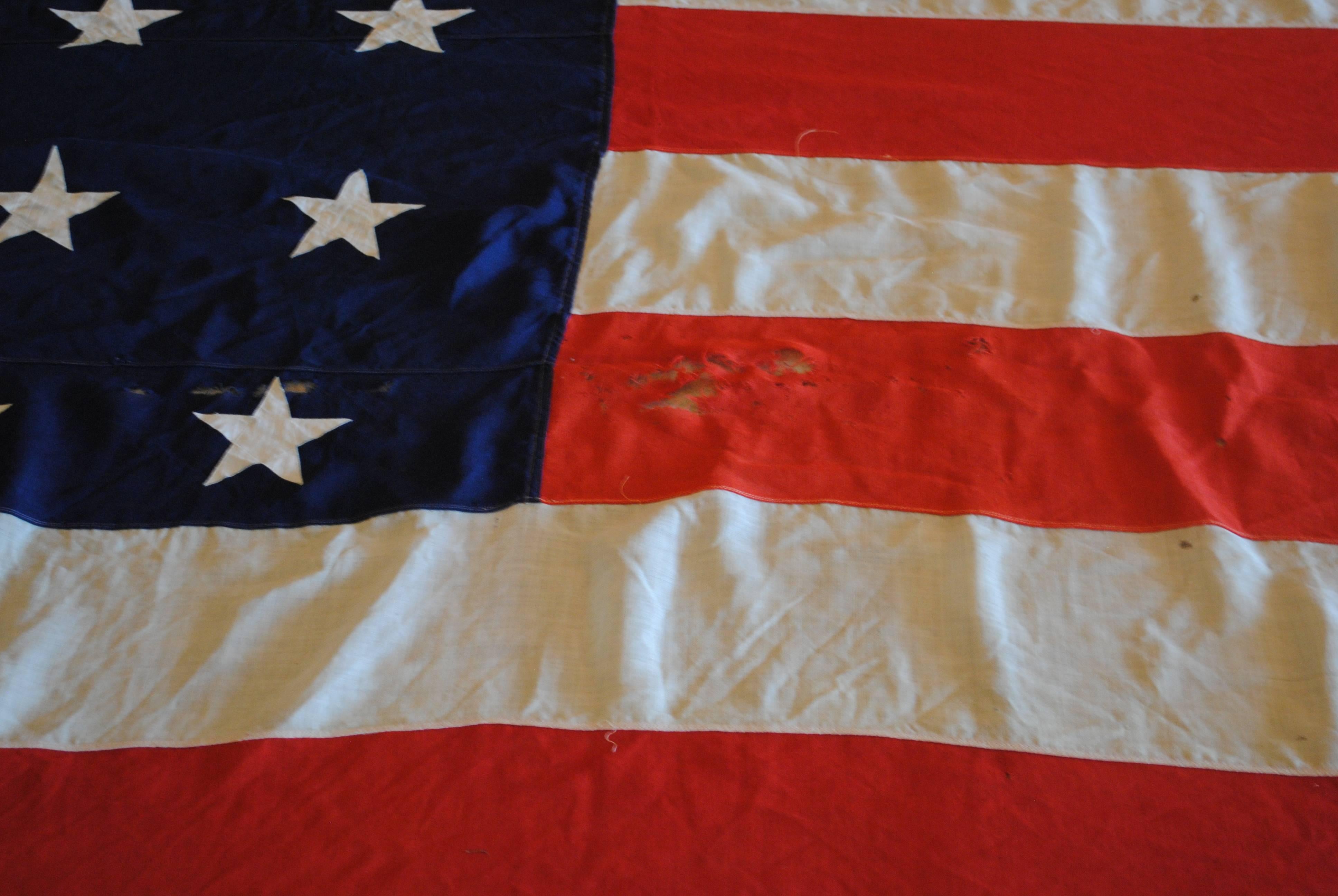 Enormous 48 Star American Flag For Sale 2