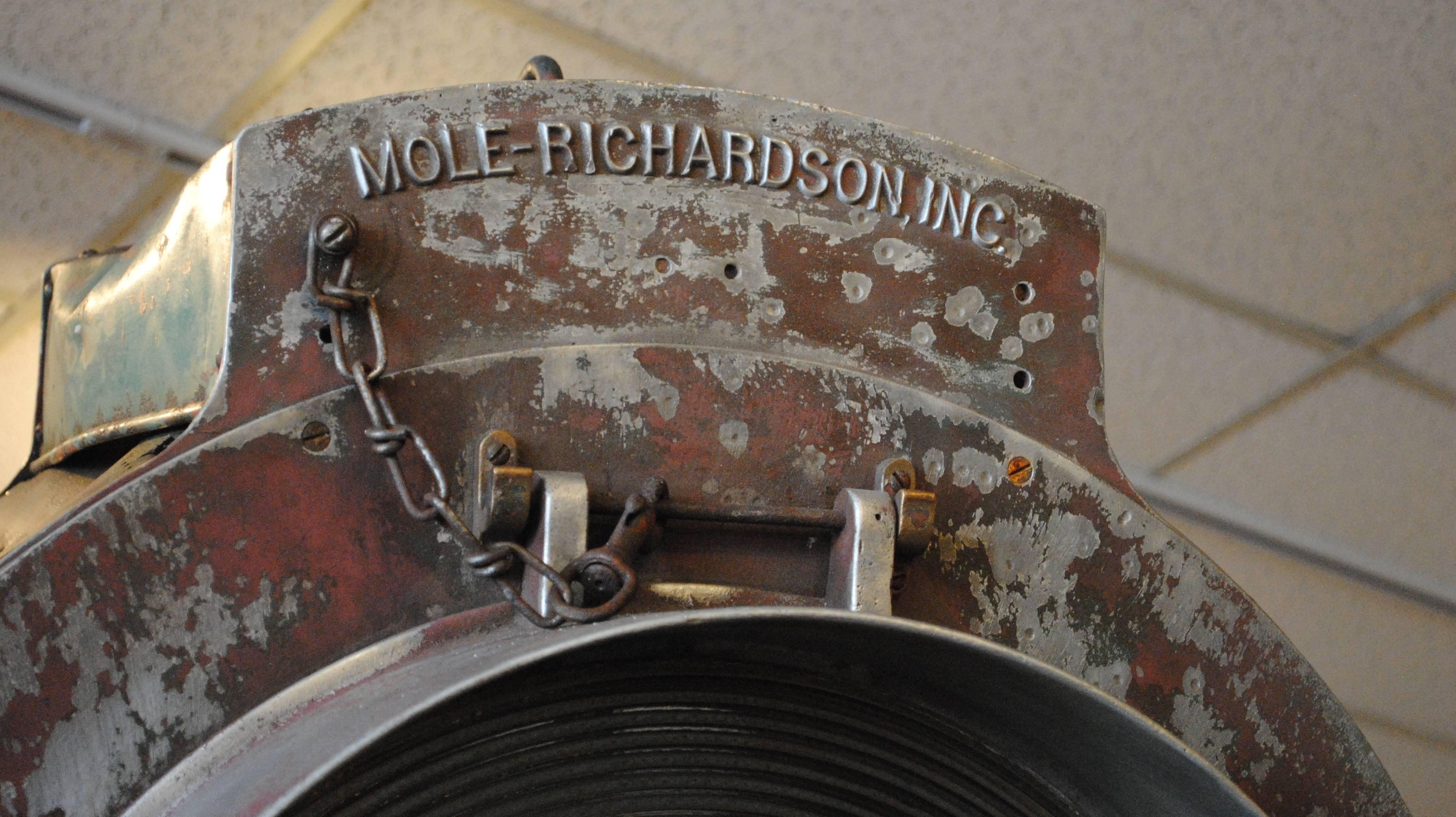 20th Century Vintage Mole Richardson Large Movie Studio Spotlight