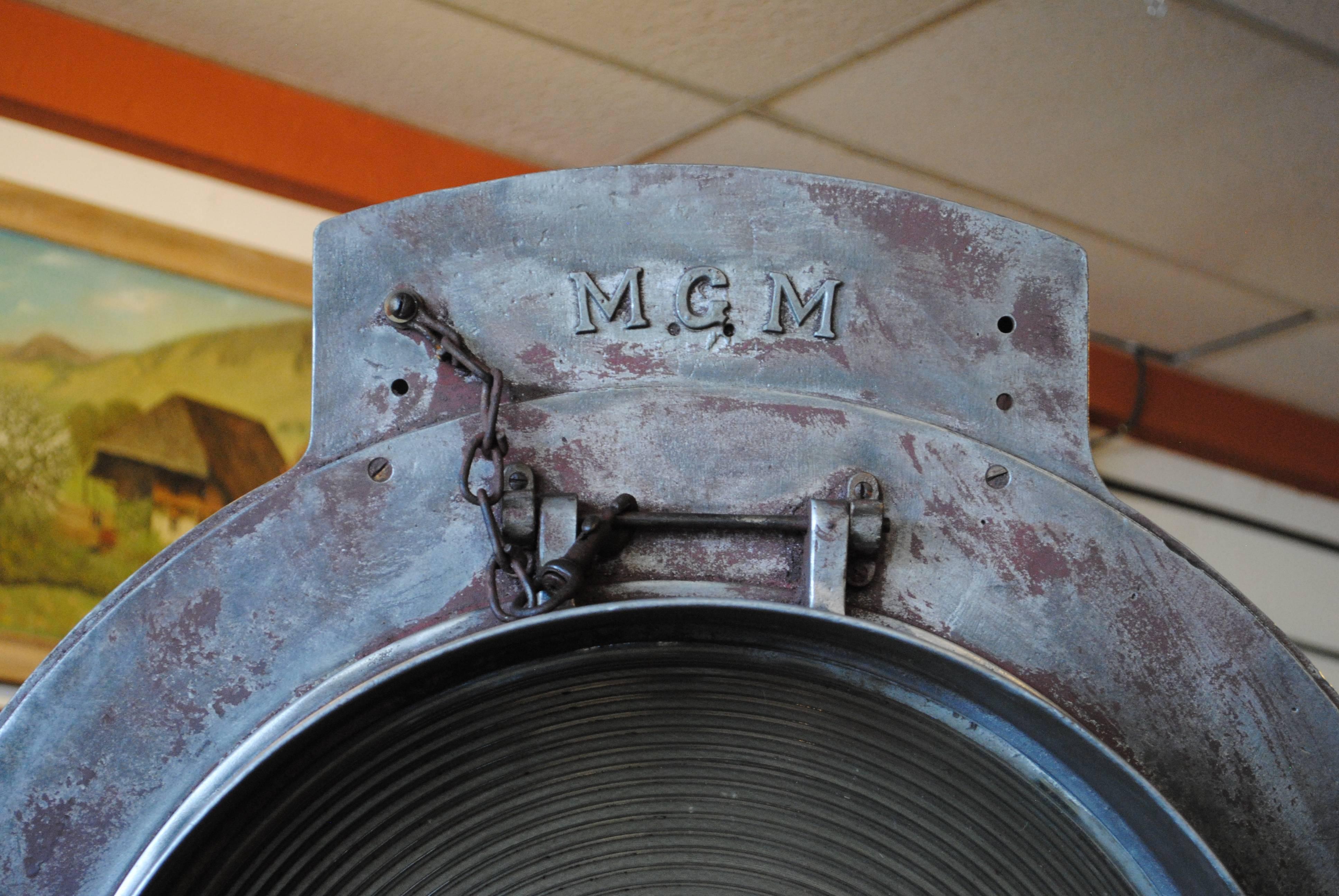 20th Century Large Vintage Mole Richardson MGM Movie Studio Spotlight