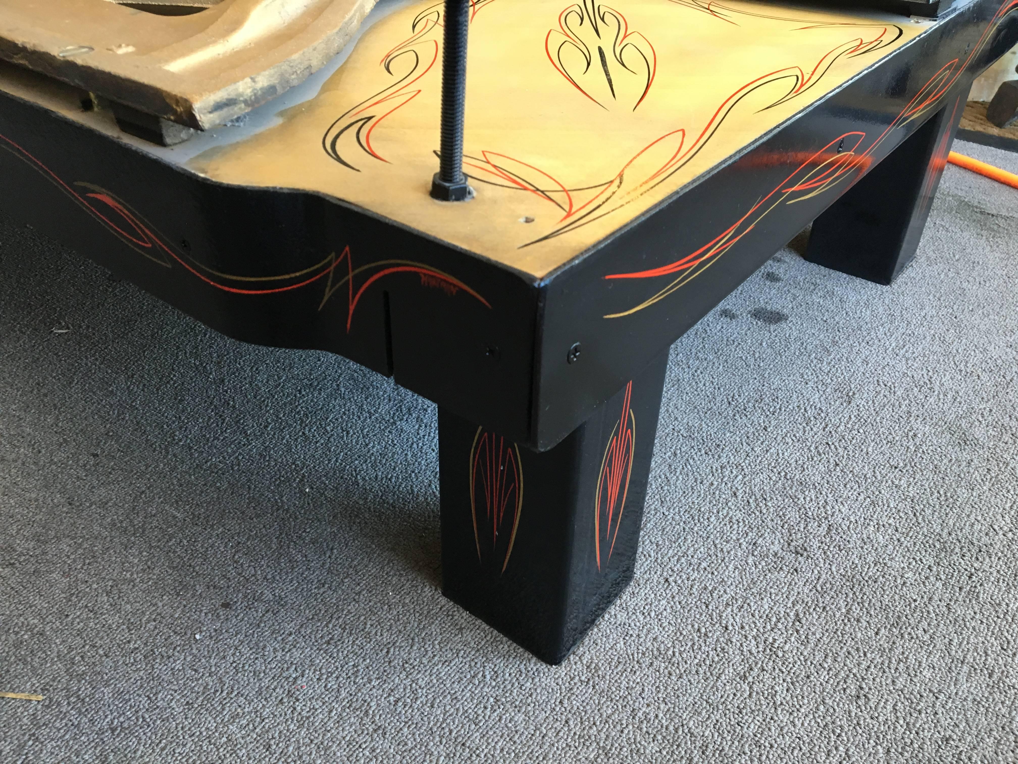 American Piano Harp Coffee Table For Sale
