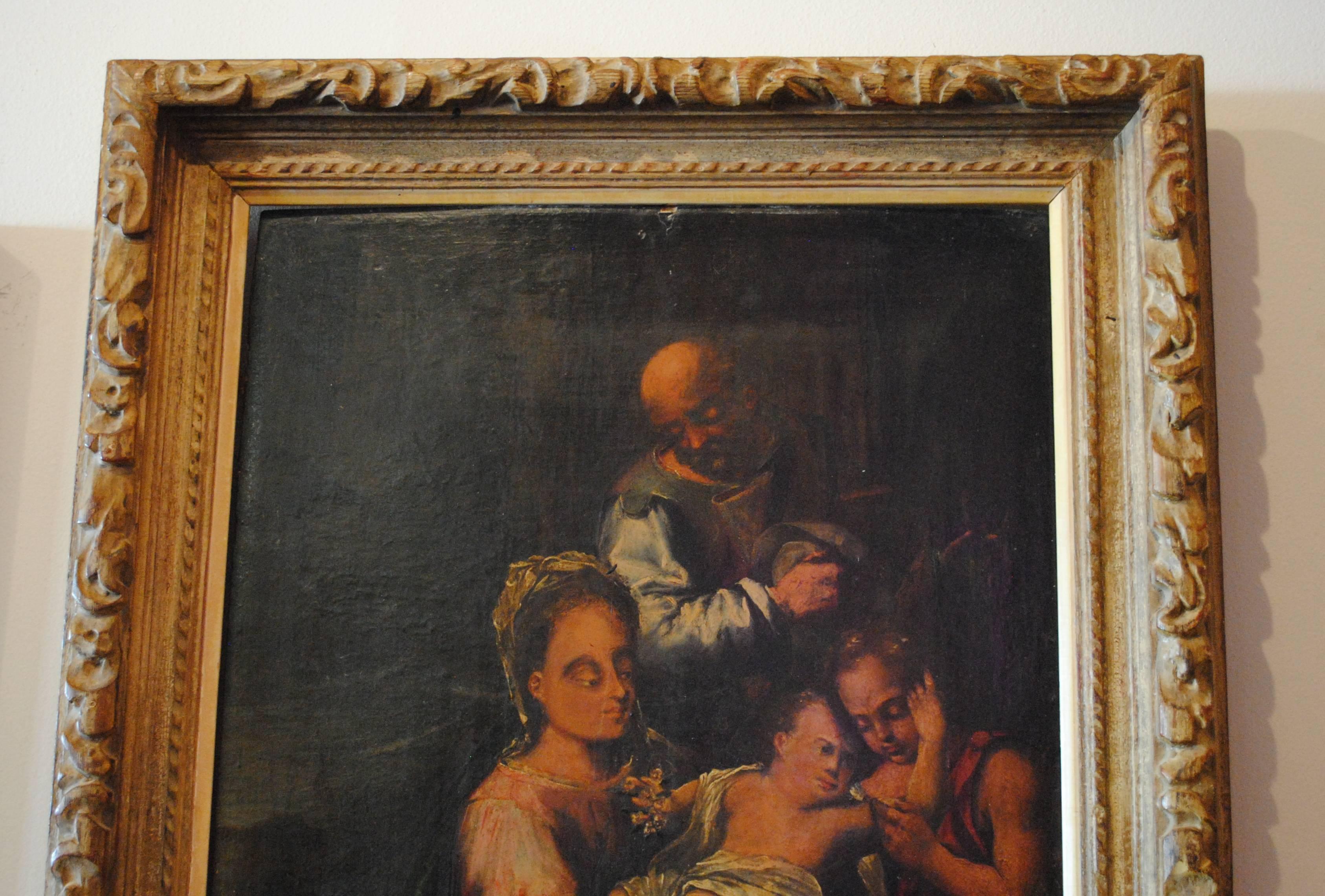 European 18th Century Emilian School Old Masters Oil Painting For Sale