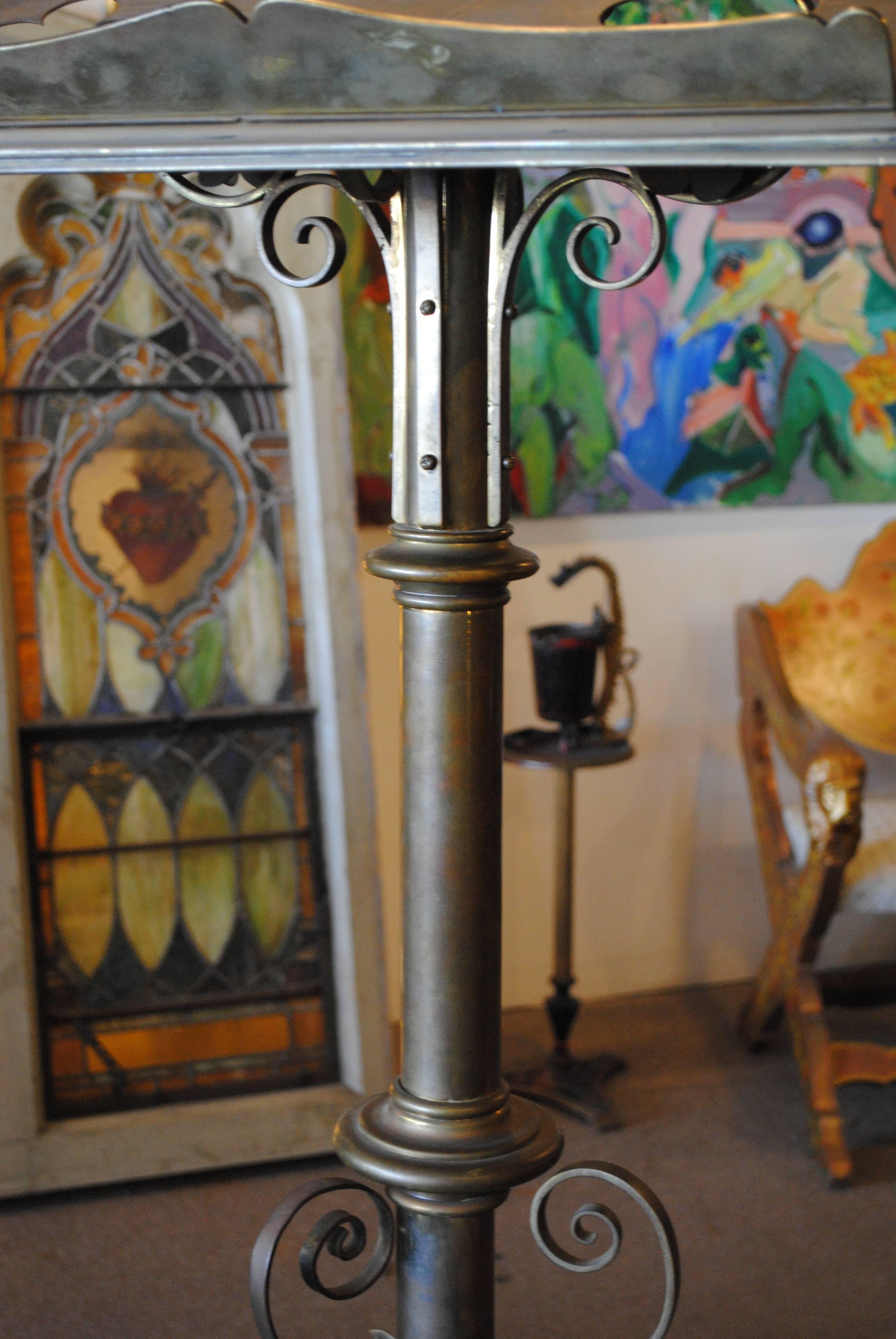 Jones & Willis Brass Religious Lectern or Music Stand For Sale 4