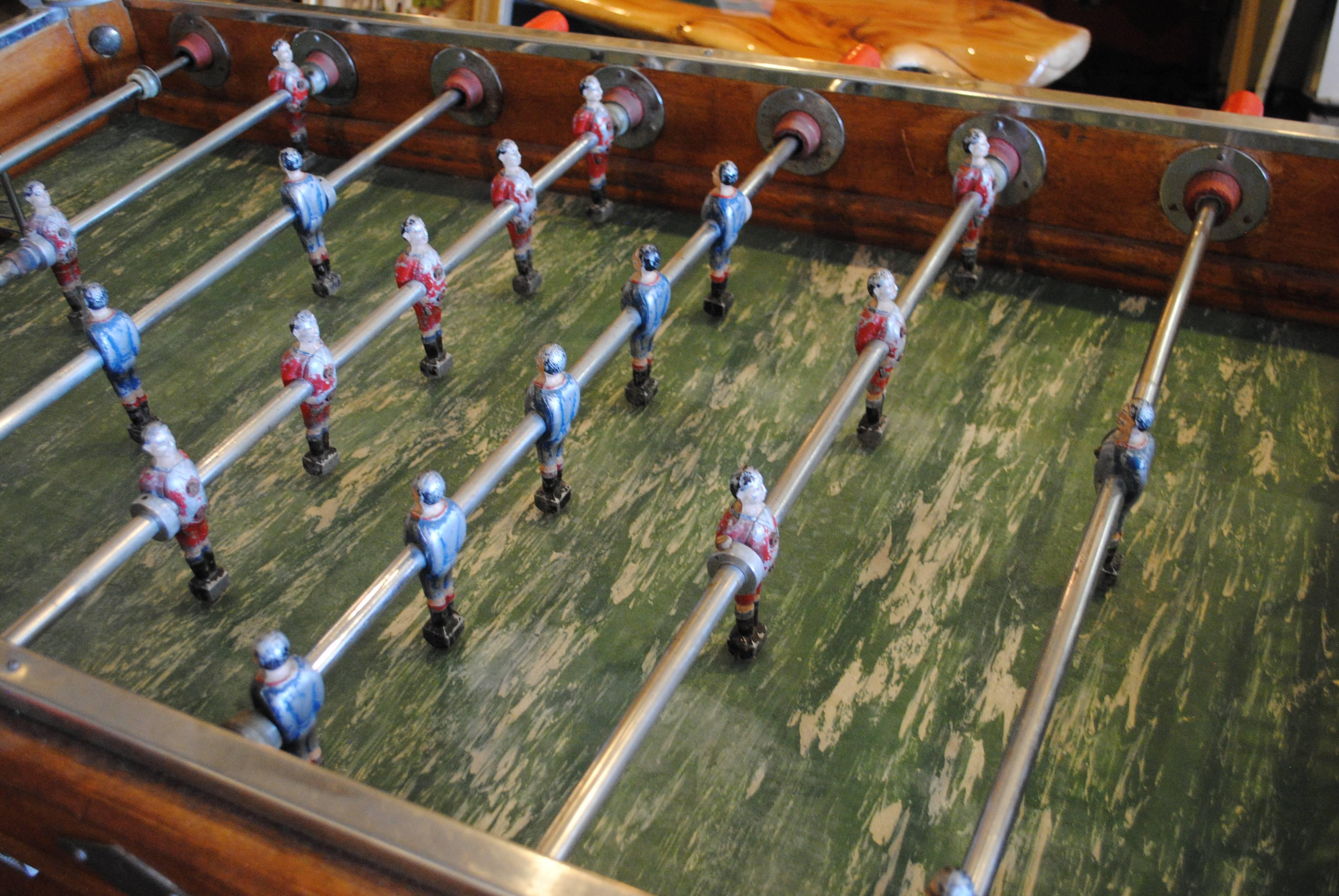 Vintage French Foosball Game Table 2