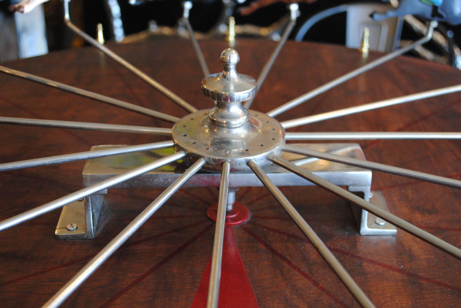 Spinning Race Horse Game Wheel For Sale at 1stdibs