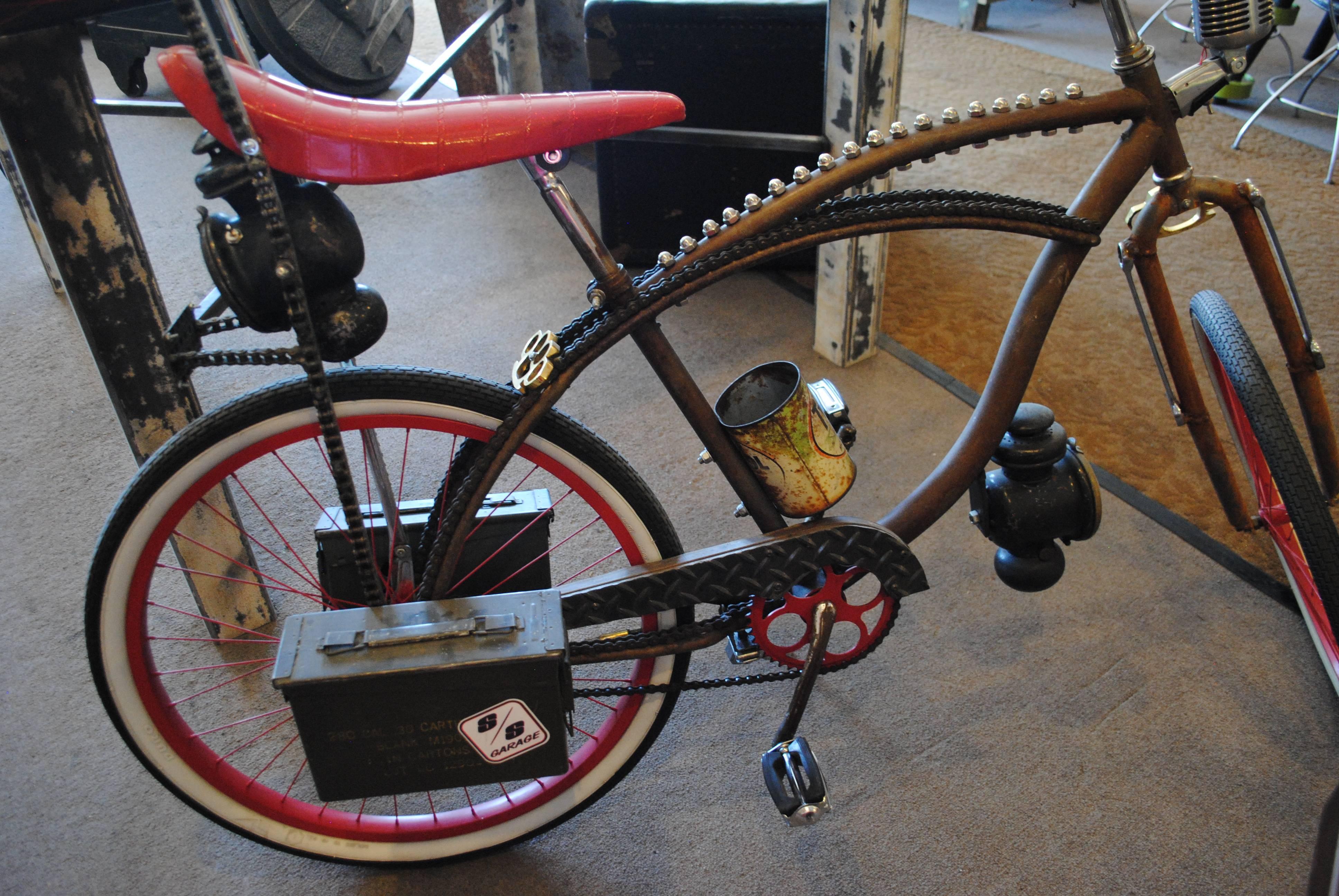 Vintage Rat Rod Bicycle In Excellent Condition In LAS VEGAS, NV