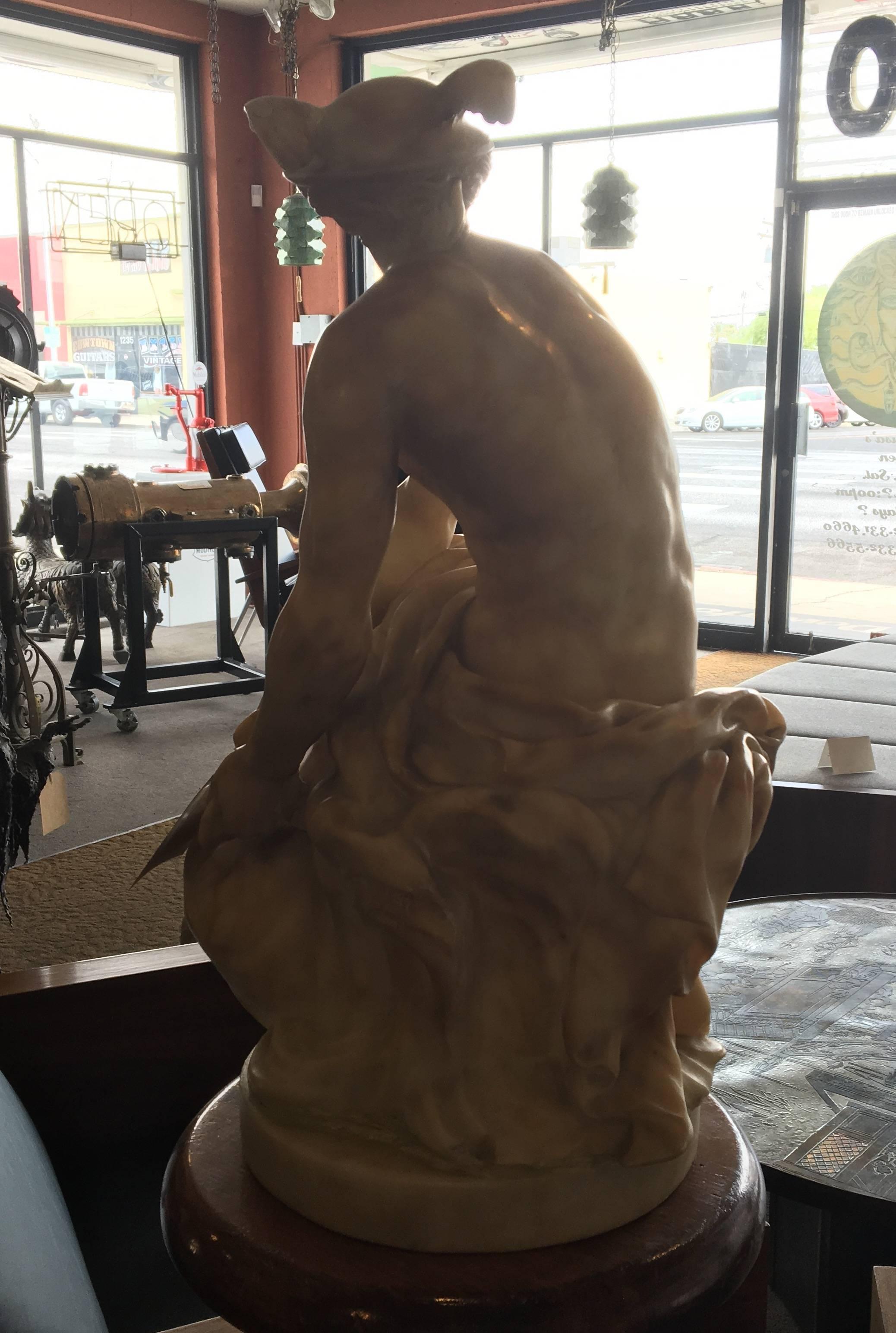 Marble Hermes Statue For Sale 1