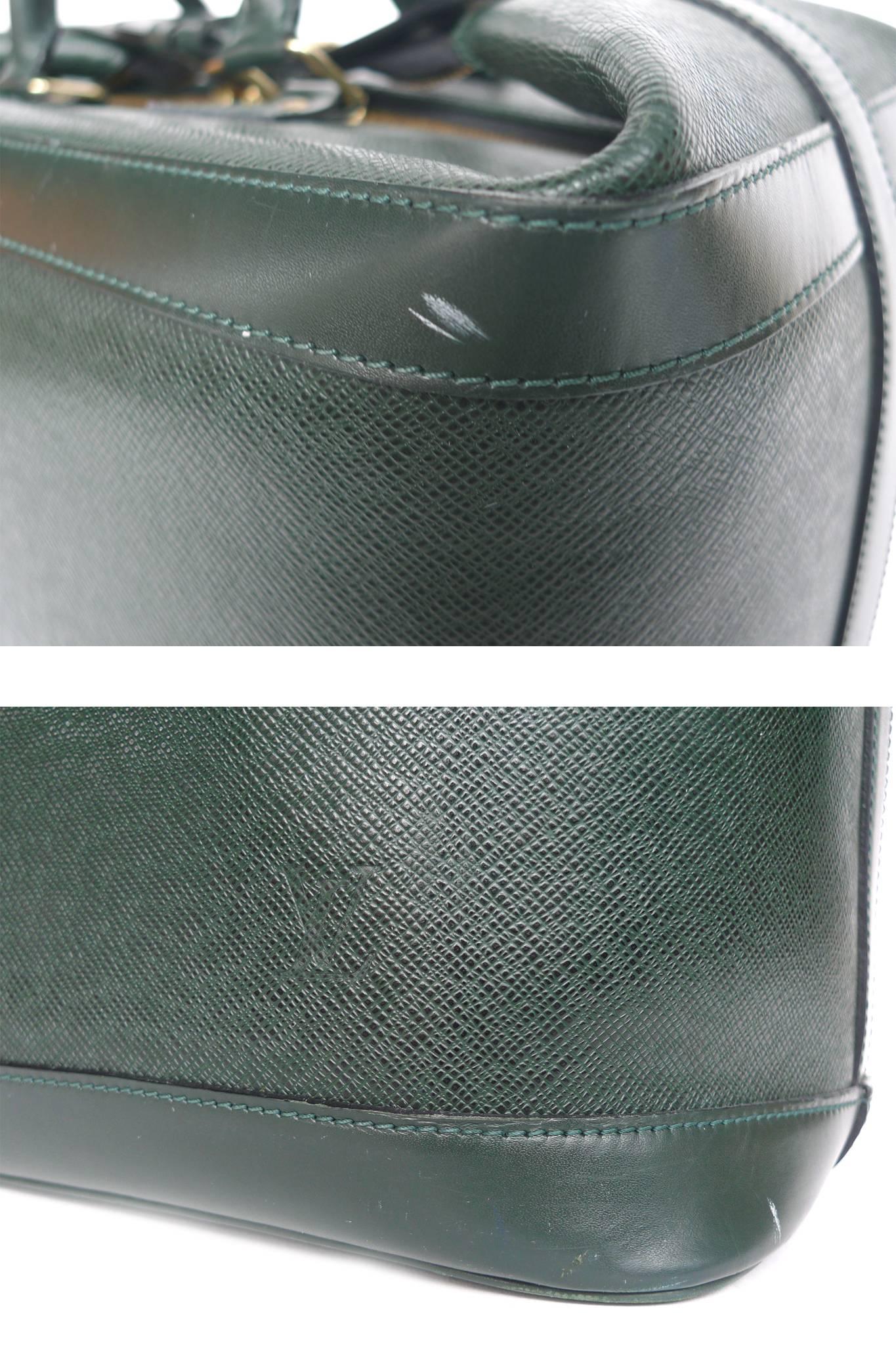 Contemporary Louis Vuitton Taiga Leather Cruiser 40 Travel Bag