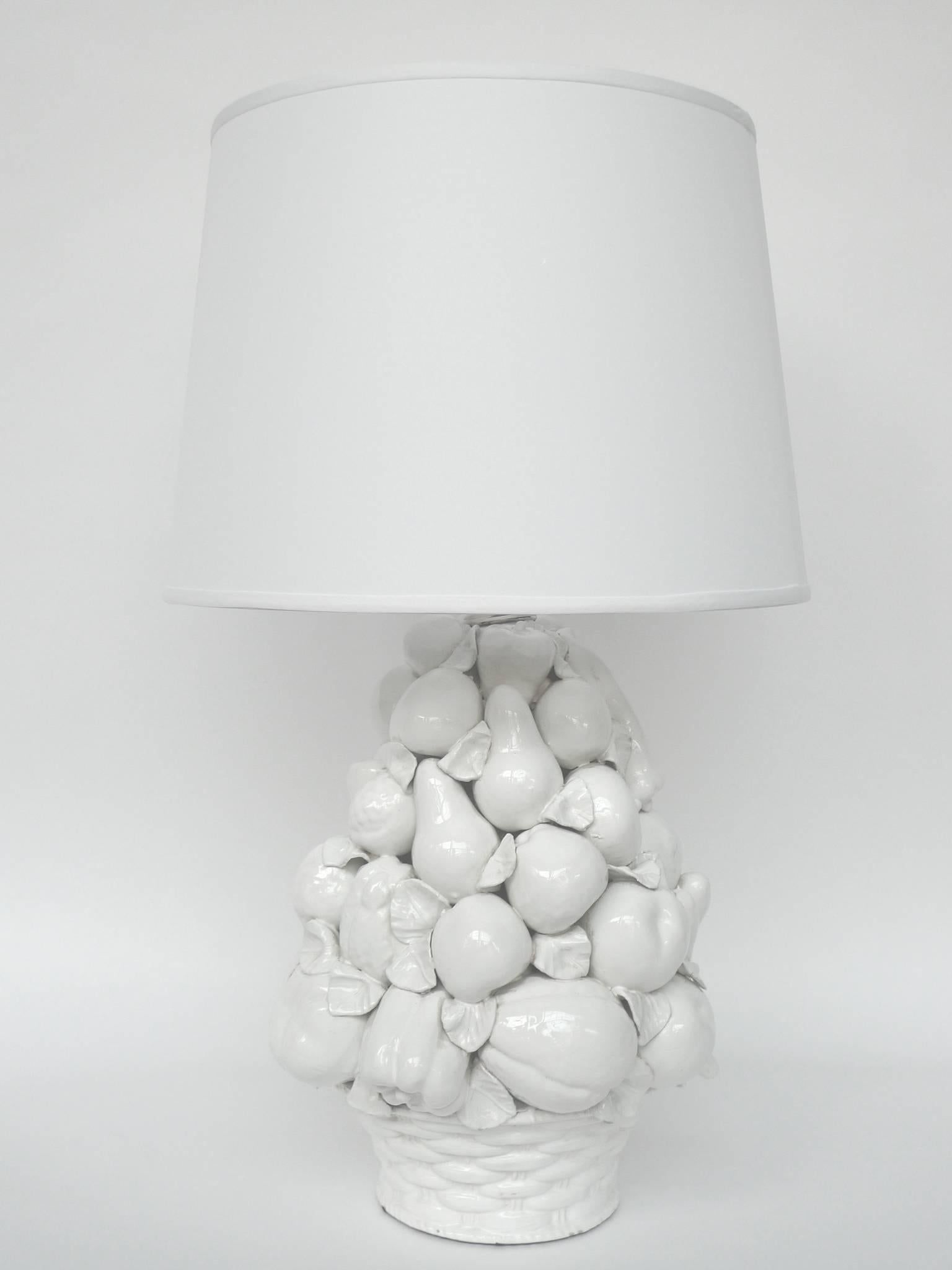 fruit basket lamp