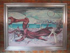 John Skolle Painting, "The Monster"