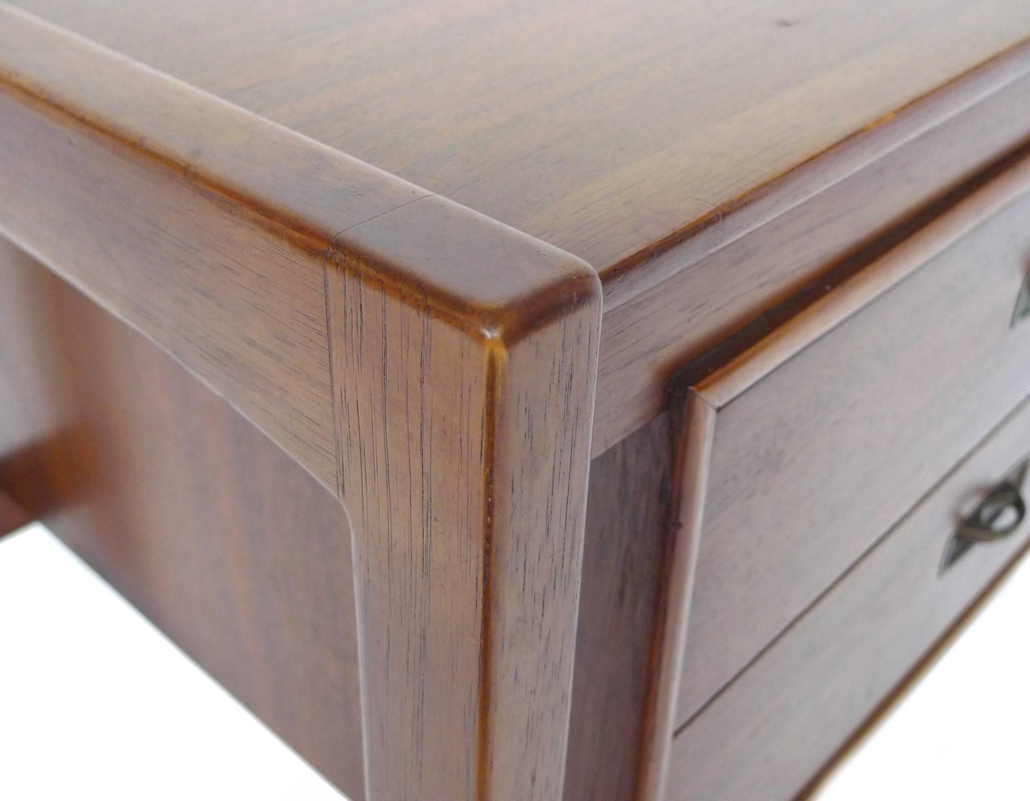 Midcentury Modern Walnut Side Tables by Drexel 1