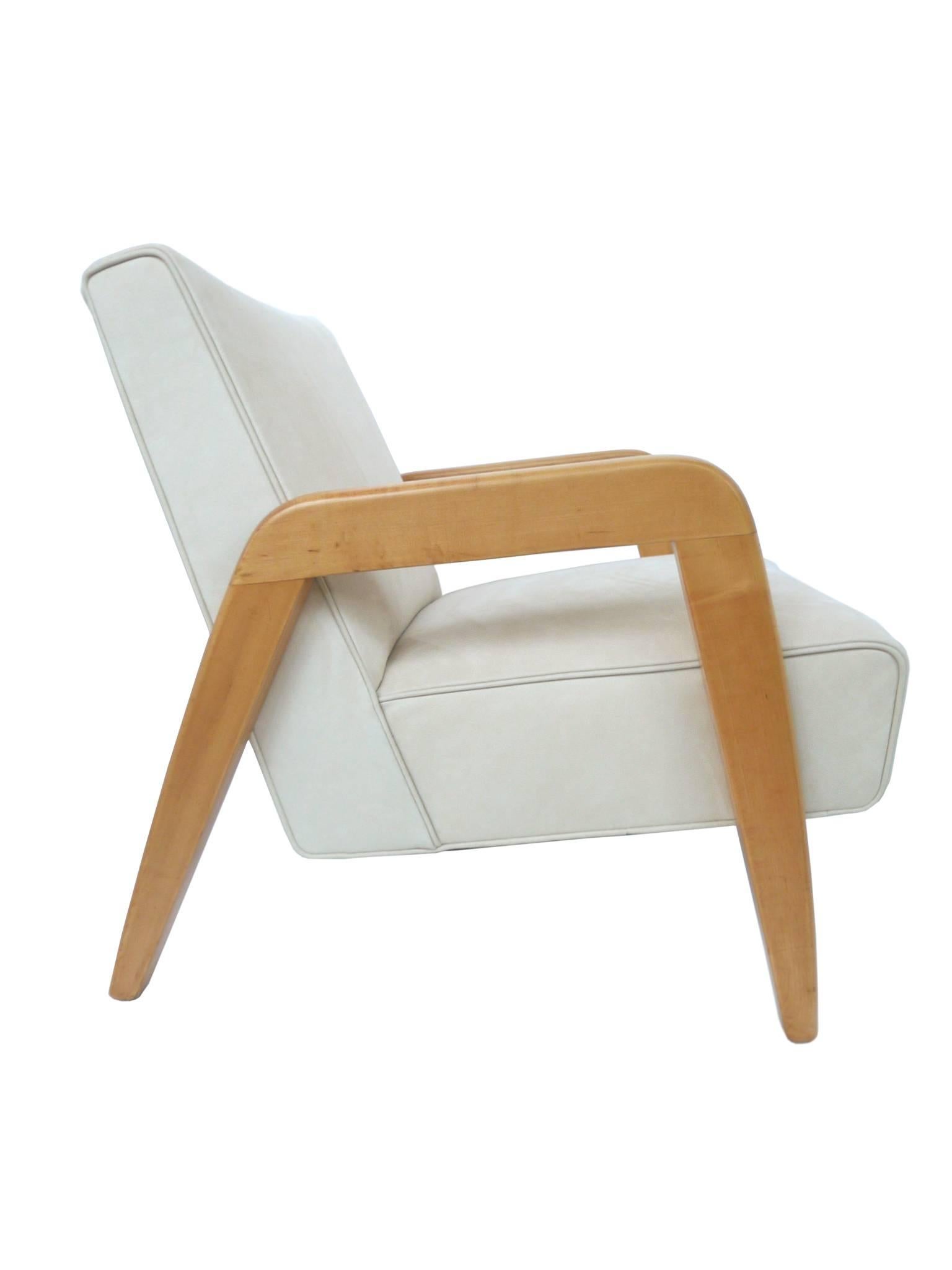 Mid-Century Modern Mid-20th Century Armchairs in the Early Style of Edward Wormley