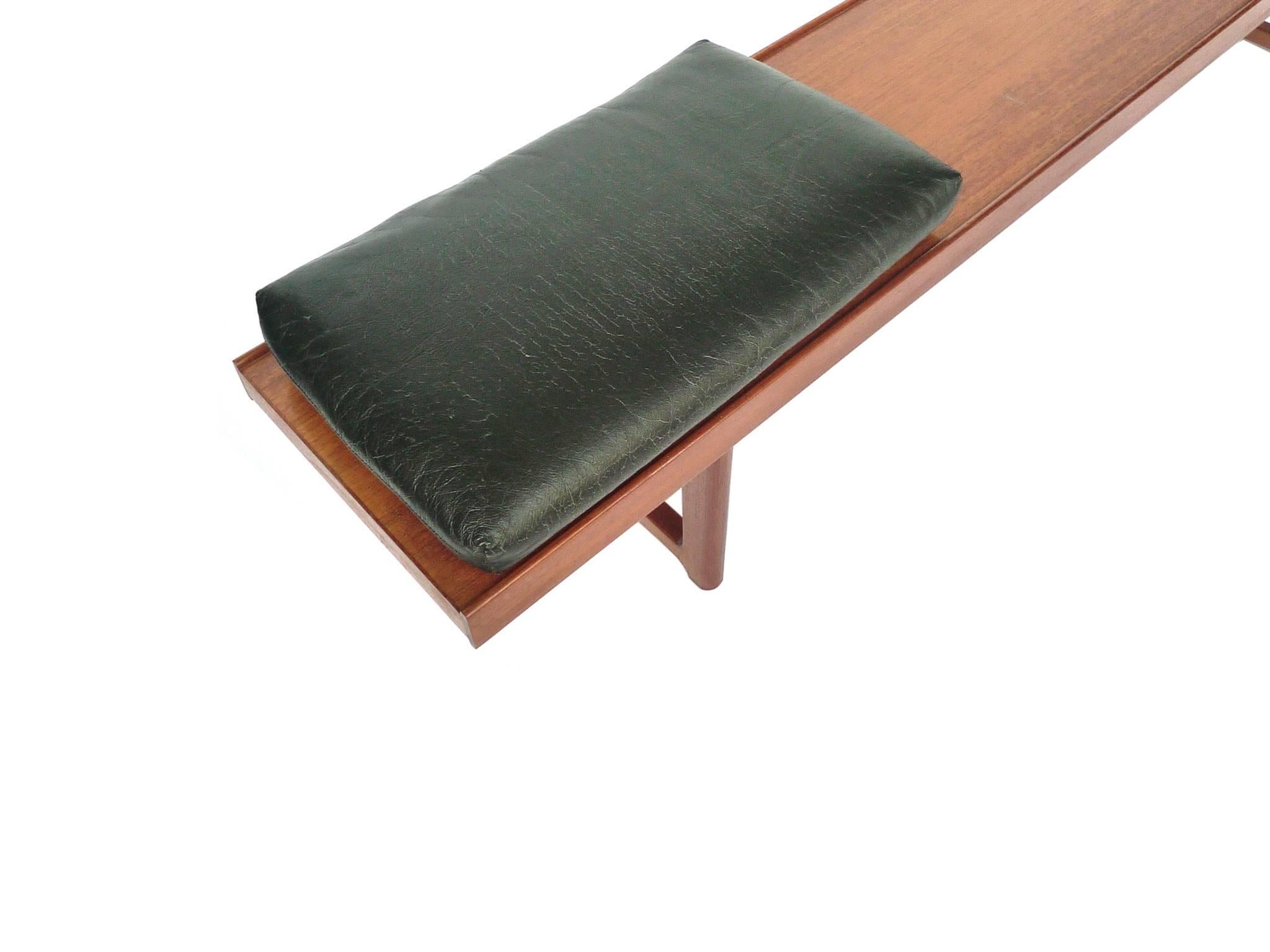 Set of Two Solid Teak Bench-Tables by Torbjørn Afdal for Bruksbo, Norway 1