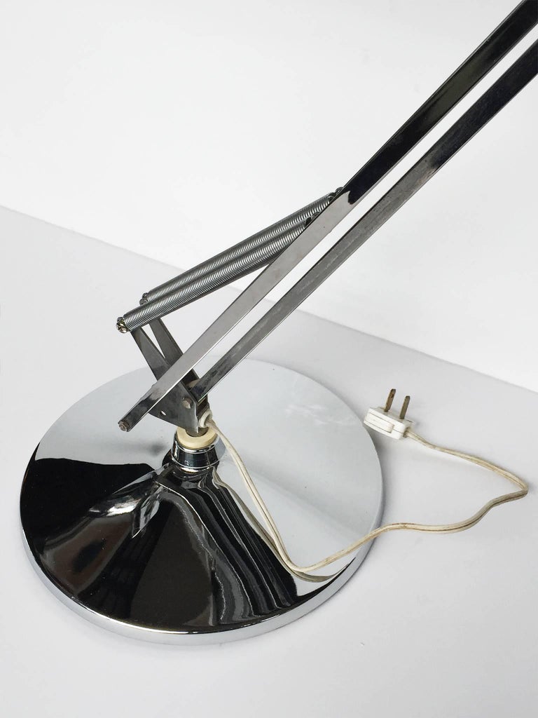 20th Century Luxo Articulated Chrome Desk Lamp For At 1stdibs 20th Century Luxo Articulated Chrome Desk Lamp For 3