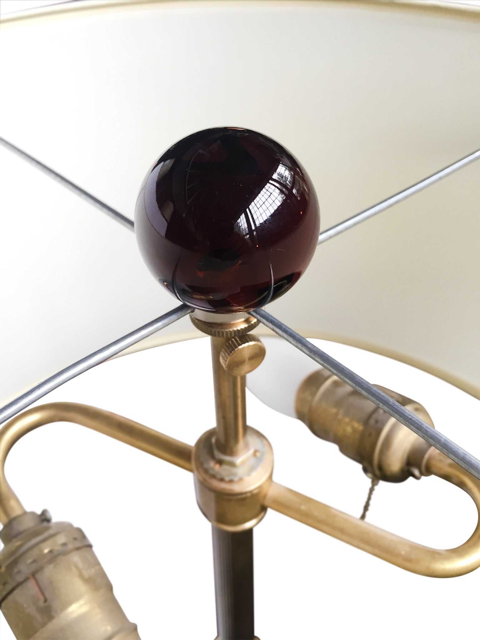 20th Century Murano Plum Color Glass Floor Lamp At 1stdibs