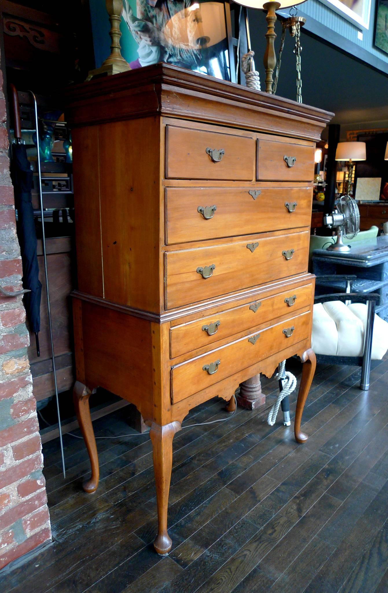 American Late 18th Century Connecticut Highboy