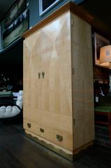 Art Deco Sycamore Parquetry Cabinet