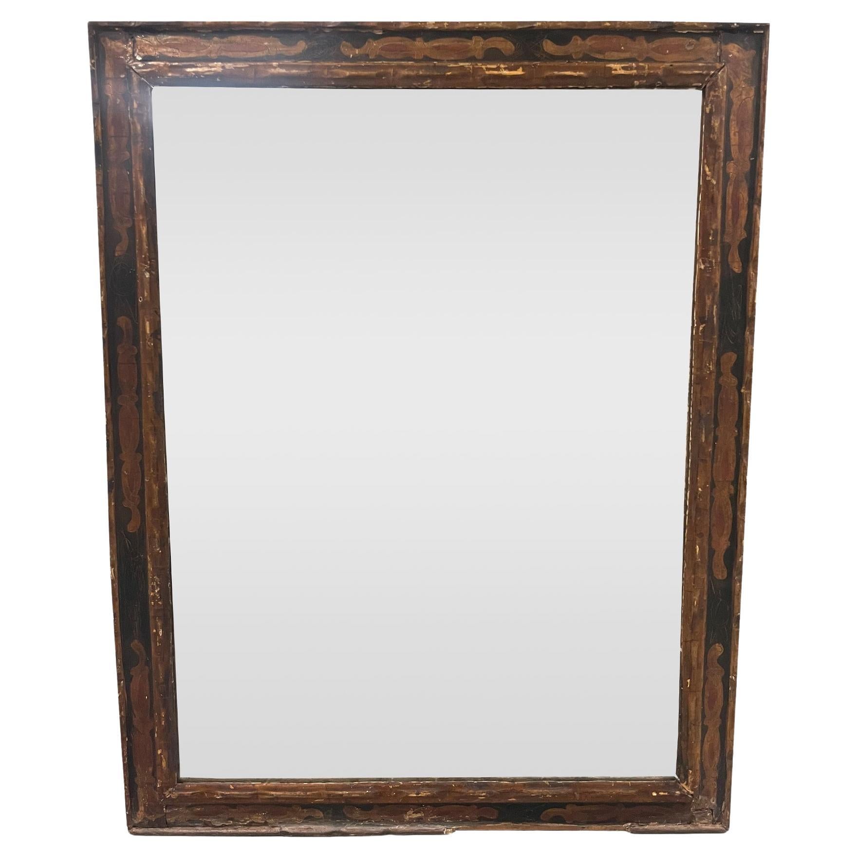 Antique European Continental Mirror For Sale