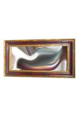 19th Century Ogee Over-Mantle Mirror