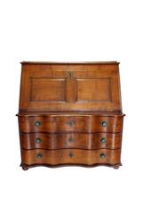 19th Century Swiss Drop-Leaf Secretary Desk and Chest