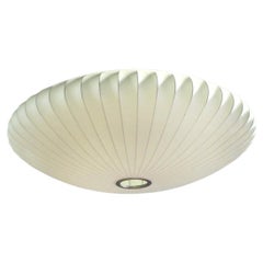 Mid-Century Modern Bubble Saucer Pendant by George Nelson