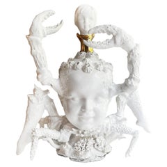 "Lobster Boy #5" Porcelain Sculpture by Robert Hechler