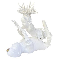 "Lobster Boy #4" Porcelain Sculpture by Robert Hechler