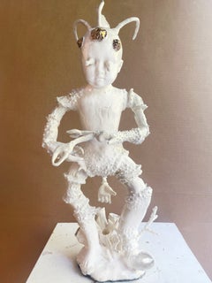 "Lobster Boy #11" Porcelain Sculpture by Robert Hechler