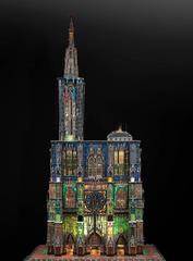 Outsider Art Work "Strasbourg Cathedral" by Thierry Mazille