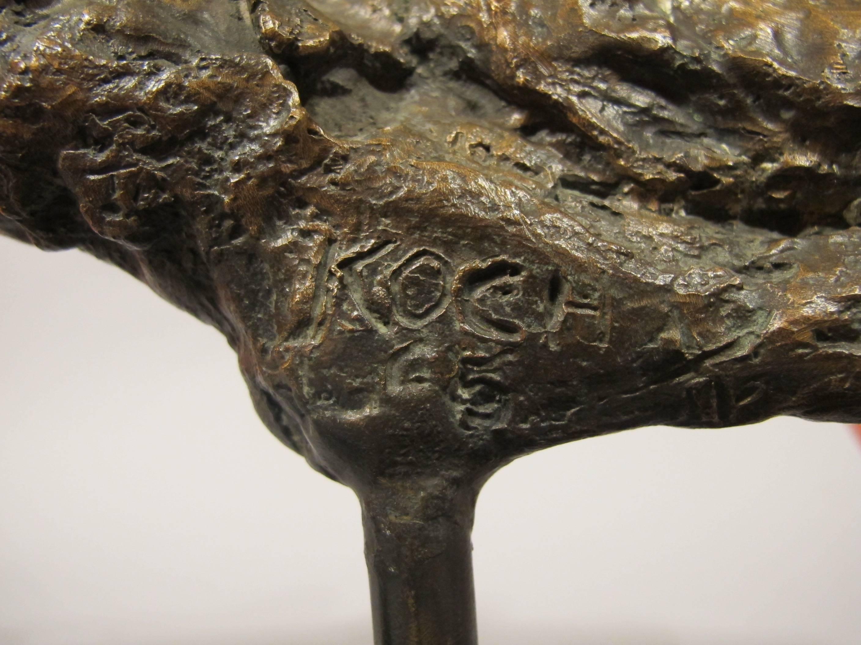 Mid-20th Century Bronze Sculpture 