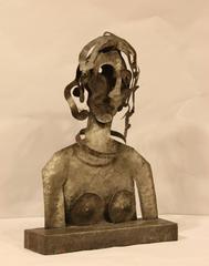 Iron Sculpture "Woman" by Blasco-Ferrer