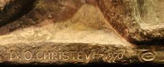 Bronze Plate "The Swimmers" by Dr. O. Christev