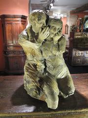 Unique Stoneware Sculpture by France Siptrott