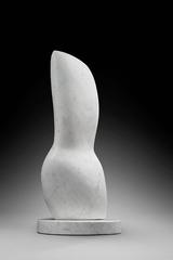 Marble Sculpture "She" by Mathias Liptay