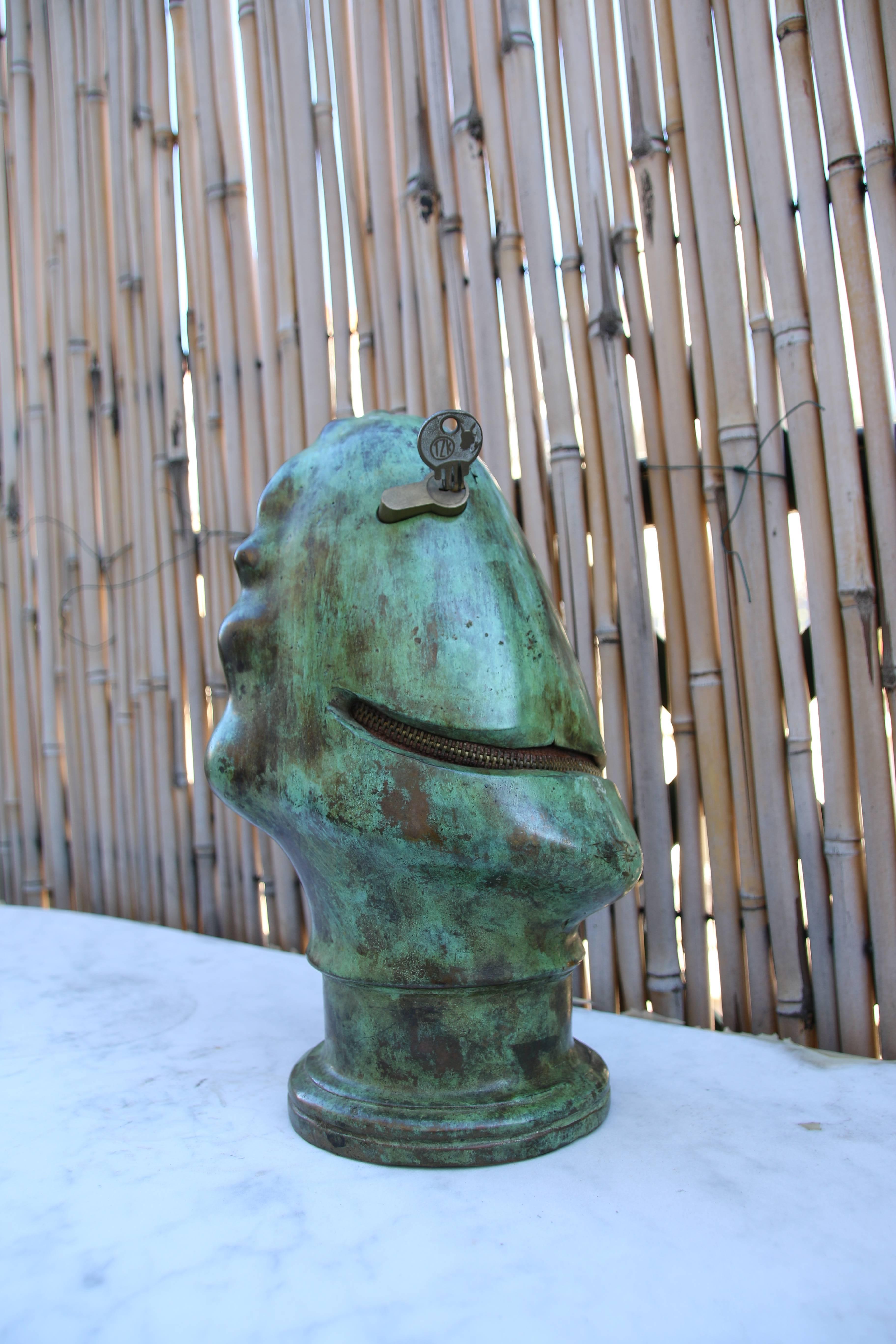 Unknown artist
Bronze sculpture with green patina