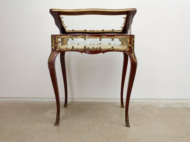19th Century Rosewood Display Case, France at 1stDibs