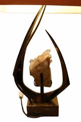 White Crystal Vintage Table Lamp