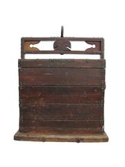 18th Century Chinese Large Lacquer Four Tiers Trays Box with Lid