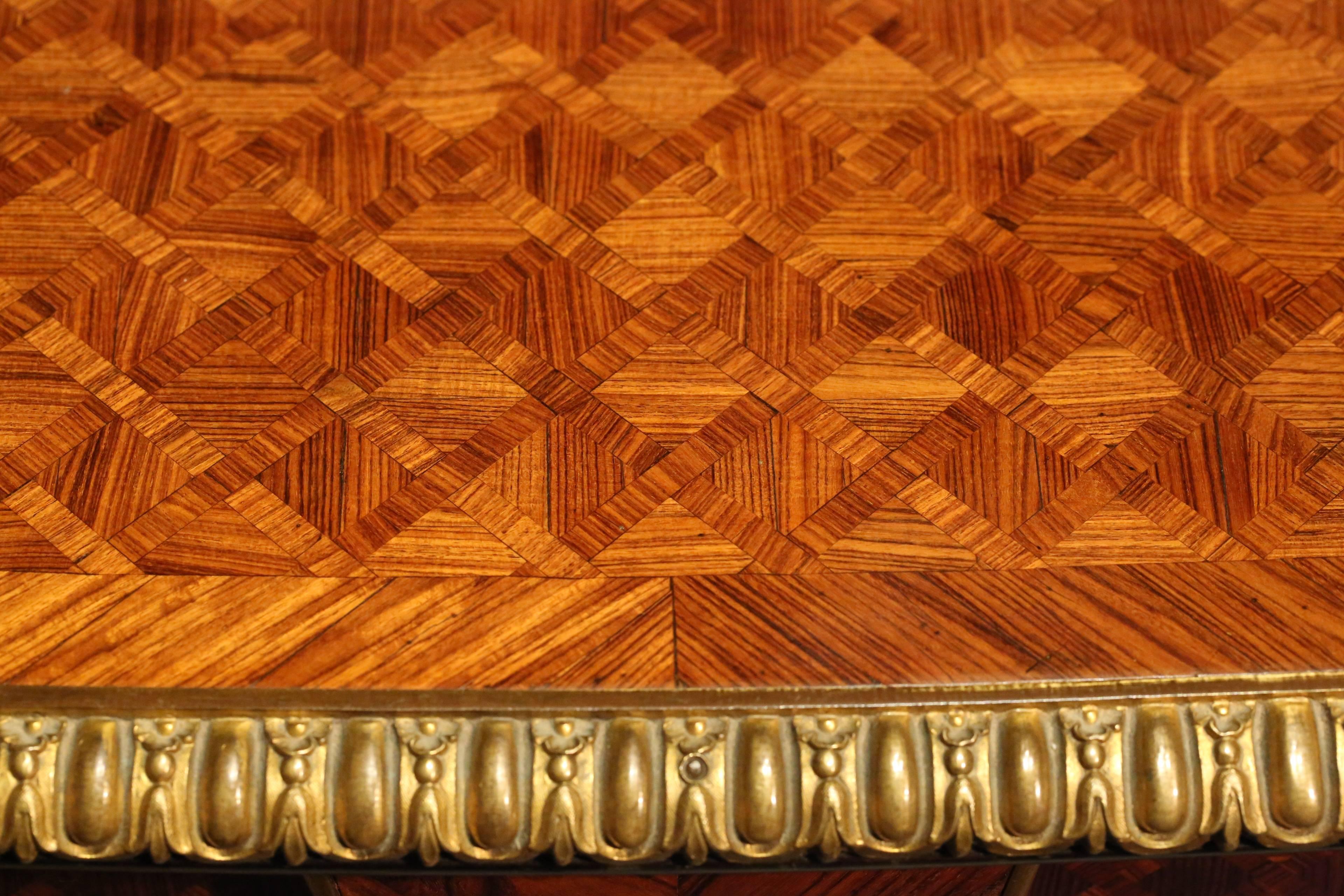 19th Century Louis XV Style Bureau Plat In Excellent Condition In Mosman Park, AU